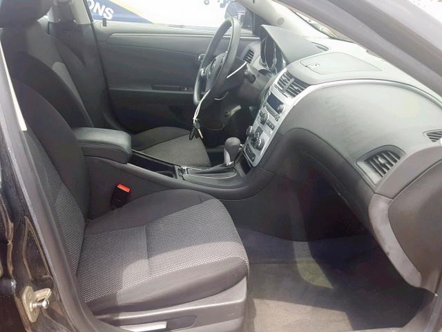 1G1ZC5E18BF370036 - 2011 CHEVROLET MALIBU 1LT შავი ფოტო 5