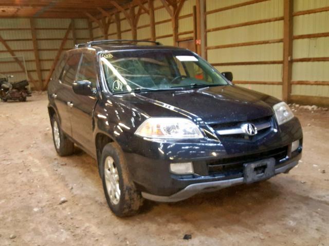 2HNYD186X5H003765 - 2005 ACURA MDX TOURIN BLACK photo 1