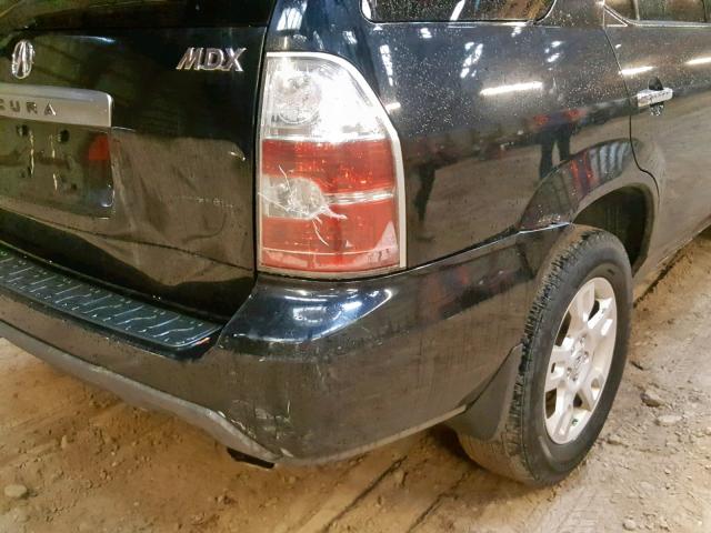 2HNYD186X5H003765 - 2005 ACURA MDX TOURIN BLACK photo 9