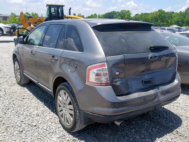 2FMDK39C99BA44242 - 2009 FORD EDGE LIMIT GRAY photo 3