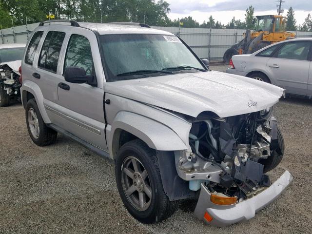 1J4GK58K97W709300 - 2007 JEEP LIBERTY LI SILVER photo 1