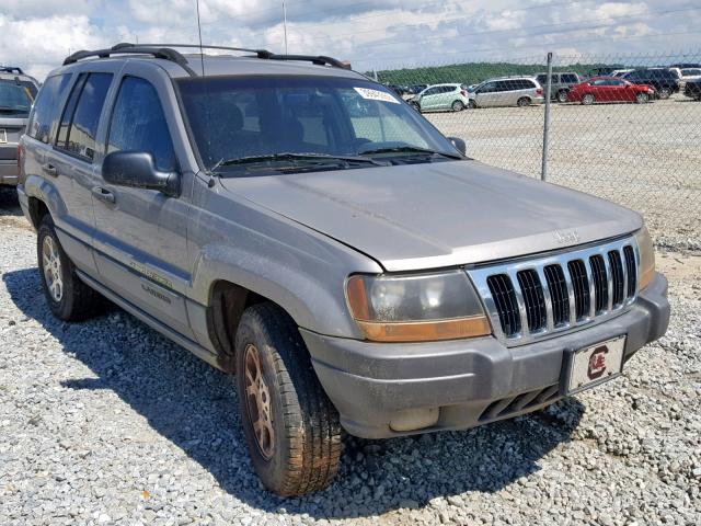 1J4GW48S31C603402 - 2001 JEEP GRAND CHER GRAY photo 1