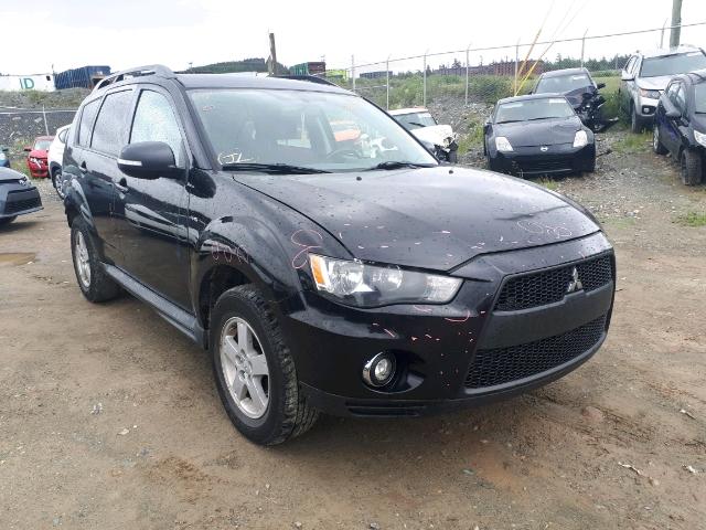 JA4JT3AX2BU603627 - 2011 MITSUBISHI OUTLANDER BLACK photo 1