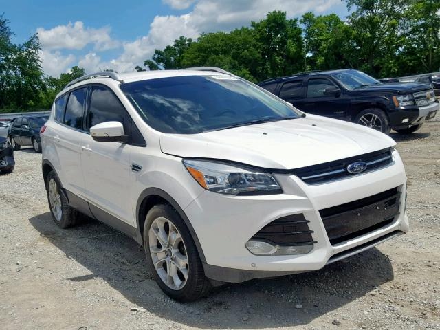 1FMCU0JX7EUB59526 - 2014 FORD ESCAPE TIT WHITE photo 1