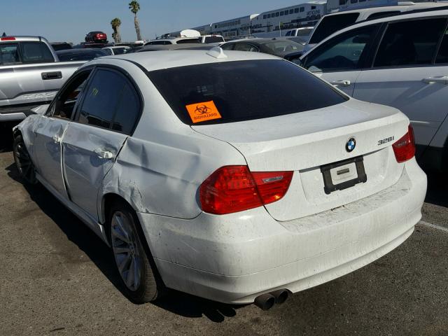 WBAPH5G57BNM75556 - 2011 BMW 328 I SULE WHITE photo 3