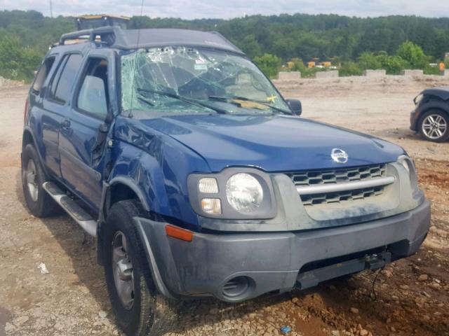 5N1ED28T84C680654 - 2004 NISSAN XTERRA XE BLUE photo 1