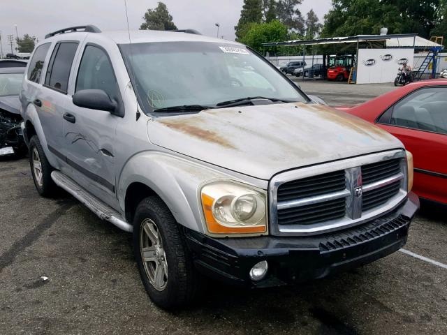 1D4HD48N76F113693 - 2006 DODGE DURANGO SL SILVER photo 1