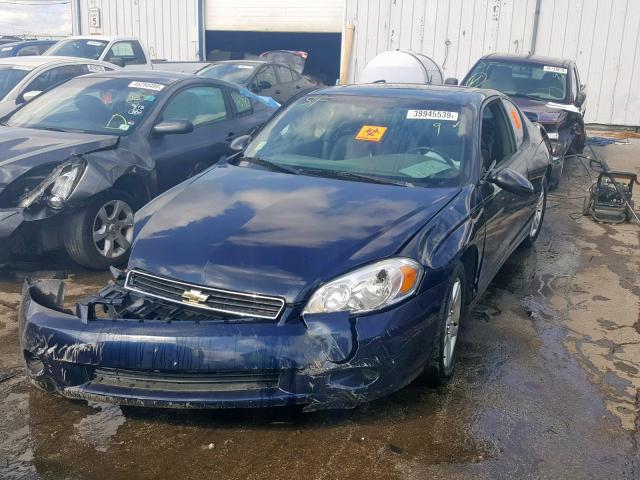 2G1WK15K879371243 - 2007 CHEVROLET MONTE CARL BLUE photo 2