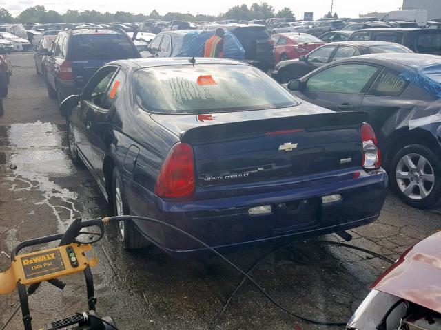 2G1WK15K879371243 - 2007 CHEVROLET MONTE CARL BLUE photo 3