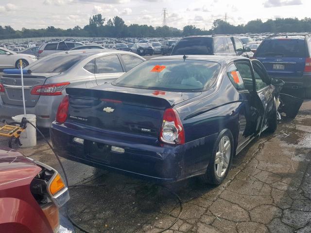 2G1WK15K879371243 - 2007 CHEVROLET MONTE CARL BLUE photo 4