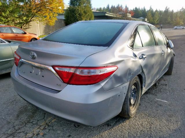 4T1BF1FK9HU360552 - 2017 TOYOTA CAMRY LE SILVER photo 4