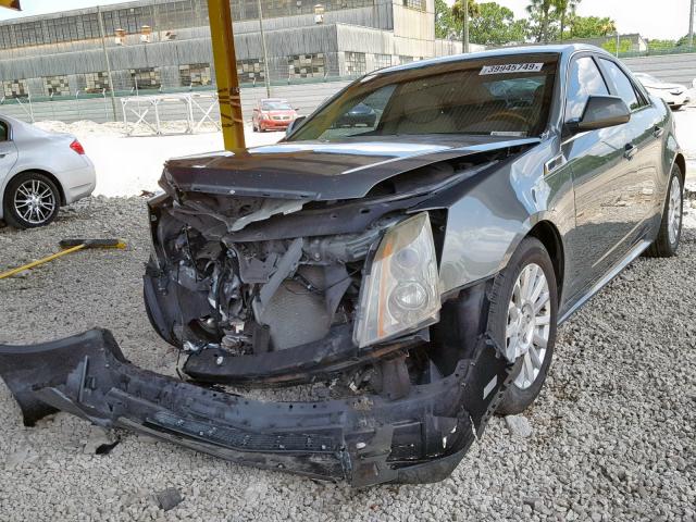 1G6DE5EY8B0153214 - 2011 CADILLAC CTS LUXURY GREEN photo 2