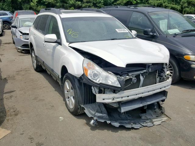 4S4BRDKC9B2342580 - 2011 SUBARU OUTBACK 3. WHITE photo 1