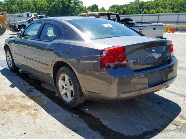 2B3CA3CV9AH227186 - 2010 DODGE CHARGER SX GRAY photo 3