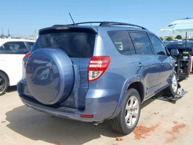 JTMZK31VX9D000378 - 2009 TOYOTA RAV4 LIMIT BLUE photo 4