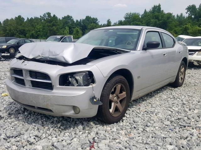 2B3KA33V59H554997 - 2009 DODGE CHARGER SX SILVER photo 2