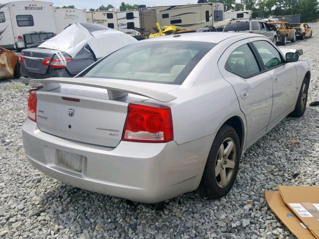 2B3KA33V59H554997 - 2009 DODGE CHARGER SX SILVER photo 4