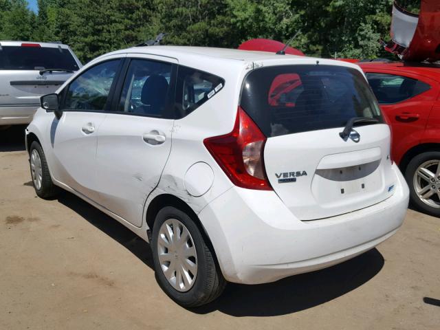 3N1CE2CP8FL440565 - 2015 NISSAN VERSA NOTE WHITE photo 3