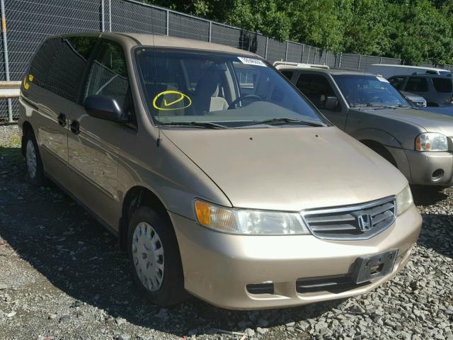 2HKRL18572H571950 - 2002 HONDA ODYSSEY LX GOLD photo 1