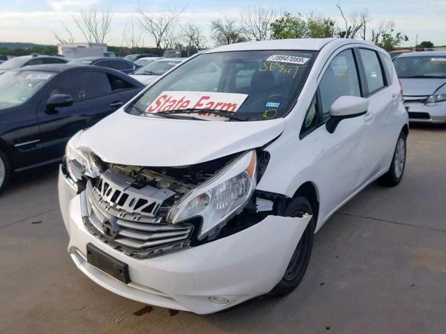 3N1CE2CP6GL354432 - 2016 NISSAN VERSA NOTE WHITE photo 2