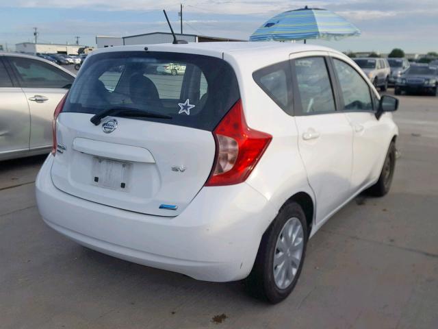 3N1CE2CP6GL354432 - 2016 NISSAN VERSA NOTE WHITE photo 4