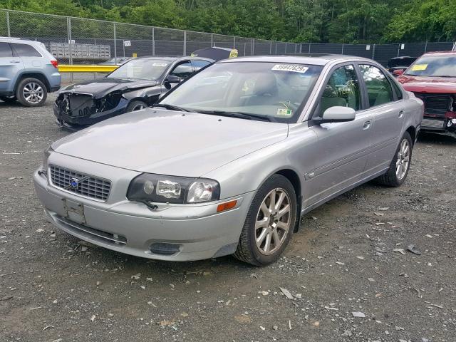 YV1TH59H041382892 - 2004 VOLVO S80 2.5T GREEN photo 2