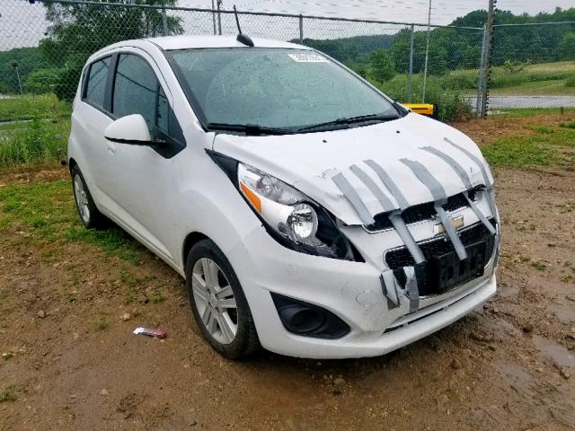 KL8CD6S95FC787852 - 2015 CHEVROLET SPARK 1LT WHITE photo 1