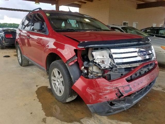 2FMDK36C98BB26636 - 2008 FORD EDGE SE RED photo 1