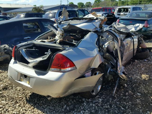 2G1WD58C379100399 - 2007 CHEVROLET IMPALA SUP ვერცხლისფერი ფოტო 4