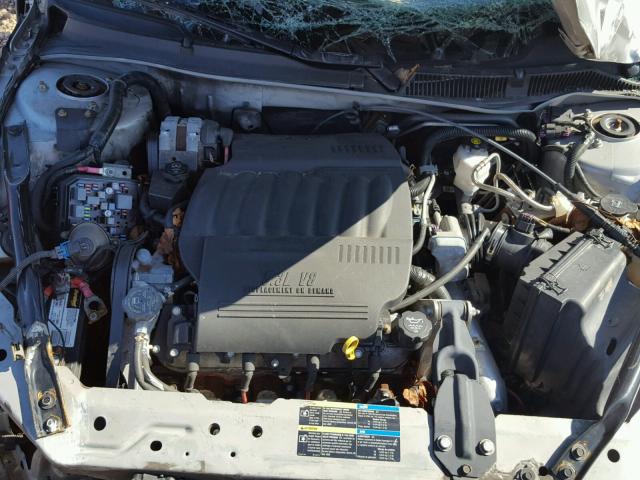 2G1WD58C379100399 - 2007 CHEVROLET IMPALA SUP ვერცხლისფერი ფოტო 7