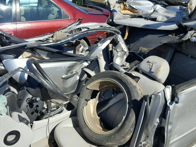 2G1WD58C379100399 - 2007 CHEVROLET IMPALA SUP ვერცხლისფერი ფოტო 9