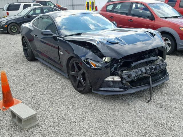 1FA6P8CF6F5417001 - 2015 FORD MUSTANG GT BLACK photo 1