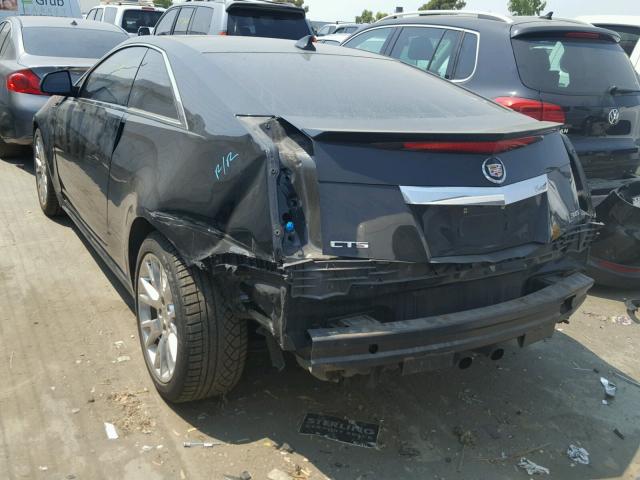 1G6DP1ED4B0164520 - 2011 CADILLAC CTS PREMIU BLACK photo 3