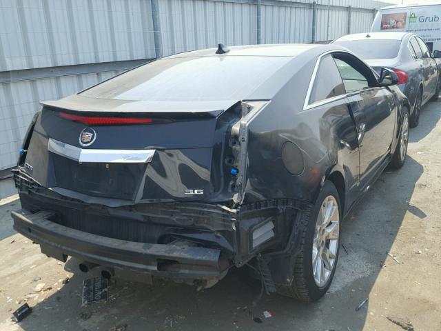 1G6DP1ED4B0164520 - 2011 CADILLAC CTS PREMIU BLACK photo 4