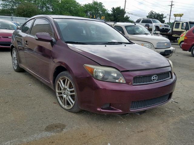 JTKDE167670189981 - 2007 TOYOTA SCION TC ბურგუნდია ფოტო 1
