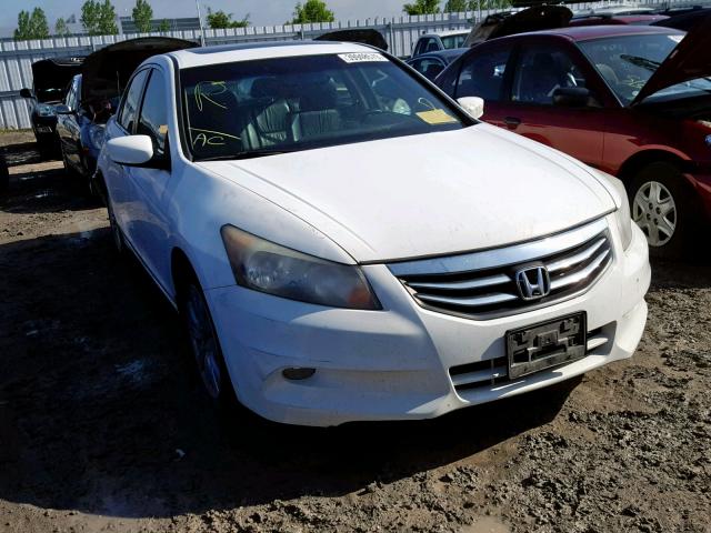 1HGCP3F82BA800093 - 2011 HONDA ACCORD EXL WHITE photo 1