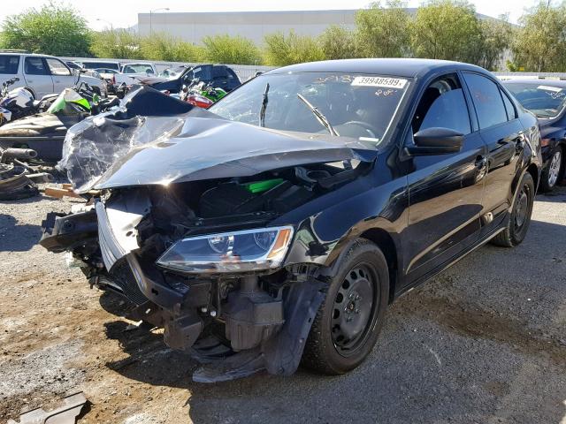 3VW2K7AJ6DM364880 - 2013 VOLKSWAGEN JETTA BASE 黑色 照片 2