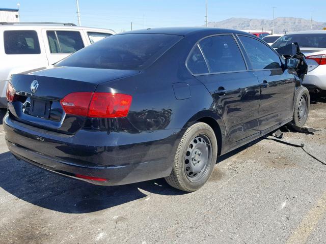 3VW2K7AJ6DM364880 - 2013 VOLKSWAGEN JETTA BASE 黑色 照片 4