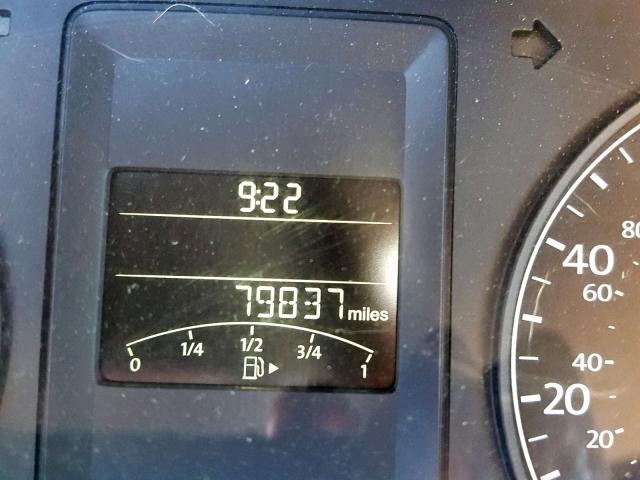 3VW2K7AJ6DM364880 - 2013 VOLKSWAGEN JETTA BASE 黑色 照片 8