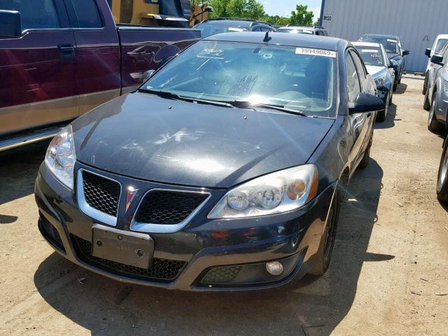 1G2ZA5EK7A4156062 - 2010 PONTIAC G6 BLACK photo 2