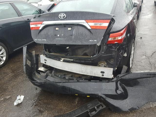 4T1BK1EB9DU074028 - 2013 TOYOTA AVALON BAS 黑色 照片 9