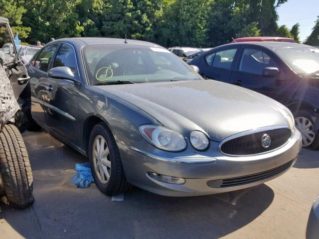 2G4WD532051226524 - 2005 BUICK LACROSSE C GRAY photo 1