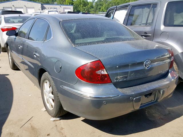 2G4WD532051226524 - 2005 BUICK LACROSSE C GRAY photo 3