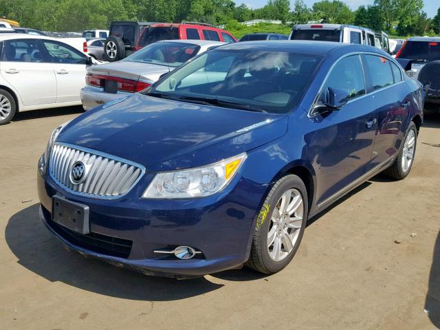 1G4GD5ED0BF202554 - 2011 BUICK LACROSSE C BLUE photo 2