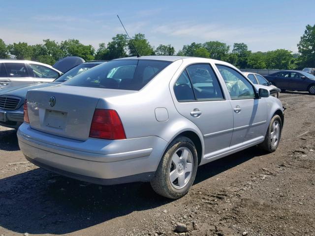 3VWSK69M92M150732 - 2002 VOLKSWAGEN JETTA GLS SILVER photo 4