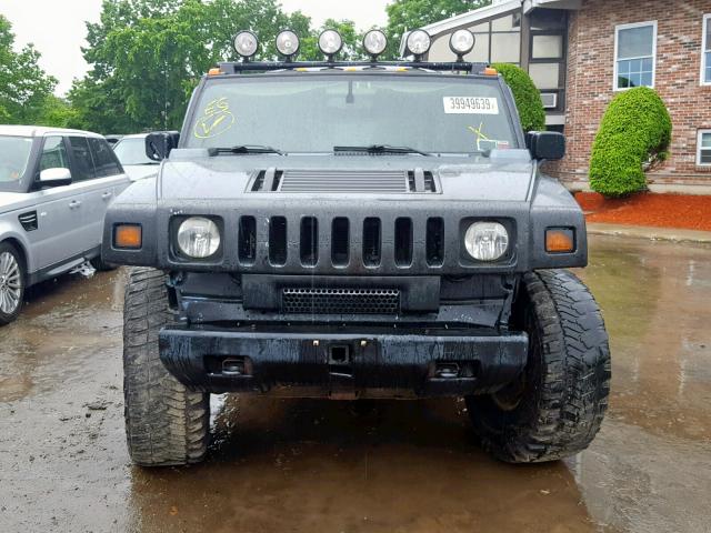 5GRGN22U45H104008 - 2005 HUMMER H2 SUT TEAL photo 9