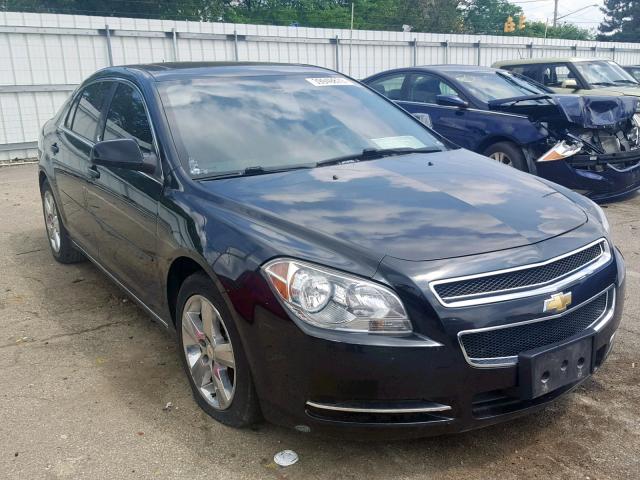 1G1ZC5E1XBF359698 - 2011 CHEVROLET MALIBU 1LT BLACK photo 1