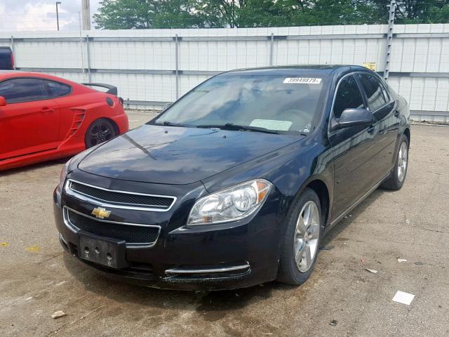 1G1ZC5E1XBF359698 - 2011 CHEVROLET MALIBU 1LT BLACK photo 2