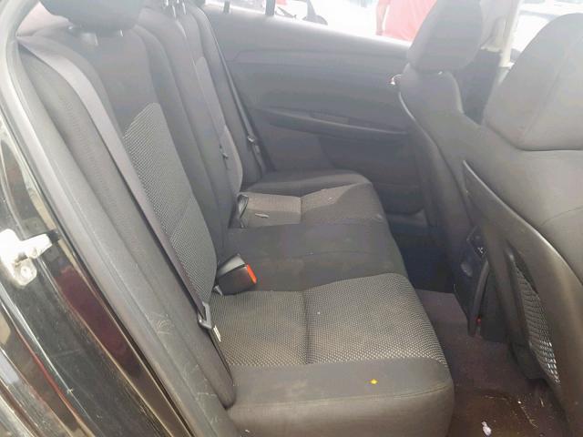 1G1ZC5E1XBF359698 - 2011 CHEVROLET MALIBU 1LT BLACK photo 6