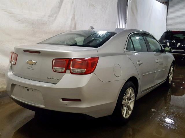 1G11C5SL1EF154309 - 2014 CHEVROLET MALIBU 1LT ვერცხლისფერი ფოტო 4